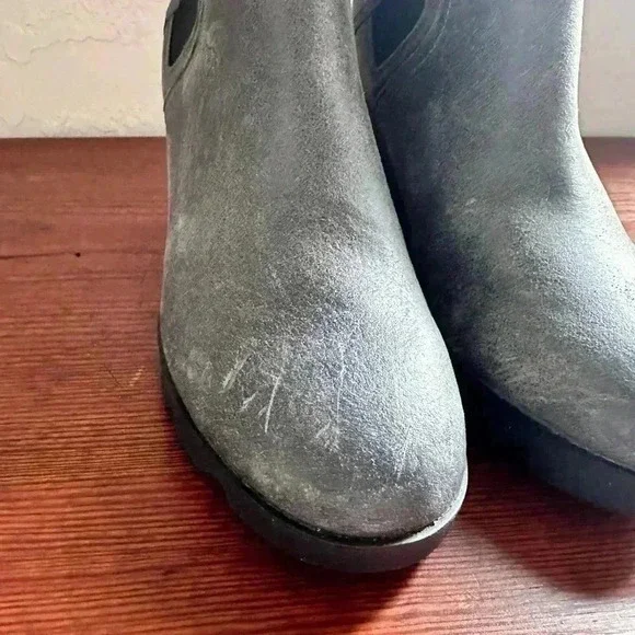 Women's Sorel JOAN UPTOWN CHELSEA Leather Winter Boots 1915841052 QUARRY Sz 8.5 - Picture 5 of 11